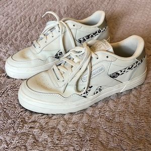 Reebok leopard print sneakers